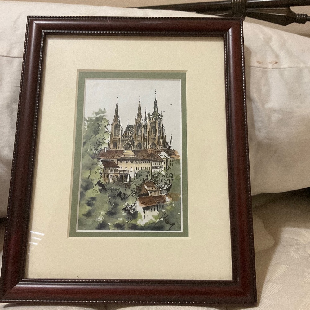 Drawing / Painting - Castles in Austria